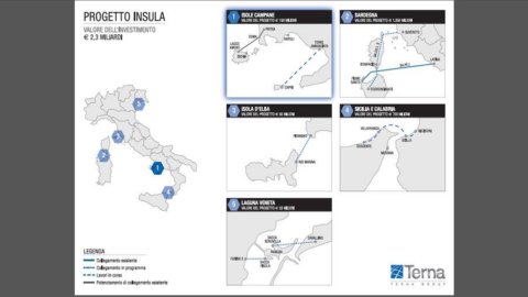 Insula 项目：正在进行“Capri-Torre Annunziata”电气连接工作