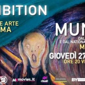 Da Oslo a Vicenza: giovedì 27 in diretta il film dedicato alla vita Munch