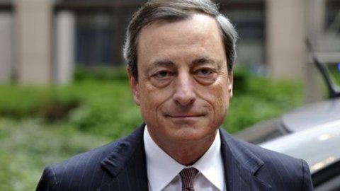 ECB, Draghi: "Rates at lows for a long time to come". And the European stock exchanges are running