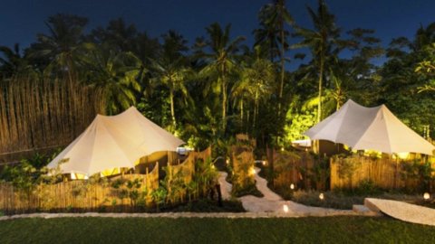 Primul Glamping se naște în Bali dintr-o idee italiană de turism eco-durabil