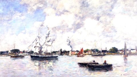 Claude Monet'in izlenimci sanatı Pavia Kalesi'nin ahırları