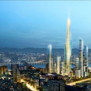 Korea Selatan, gedung pencakar langit tak terlihat pertama di planet ini di Seoul