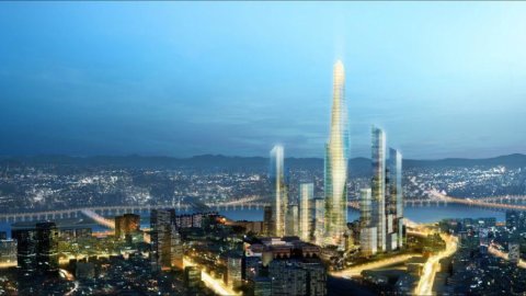 Korea Selatan, gedung pencakar langit tak terlihat pertama di planet ini di Seoul