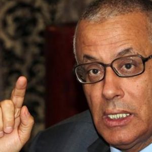 ليبيا ، أطلق سراح رئيس الوزراء زيدان