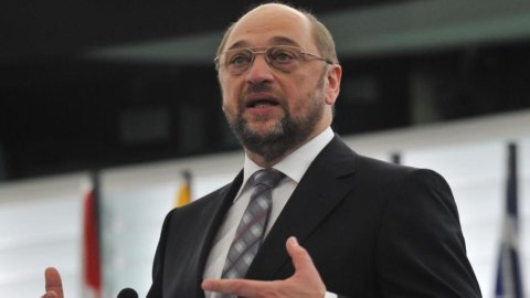 Schulz: "Europe restarts from the South"