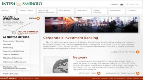 Intesa Sanpaolo, pedidos por 1,6 millones de flotadores enero 2016