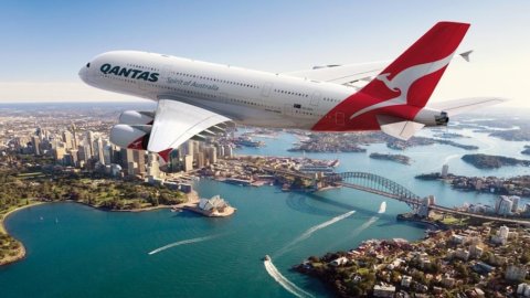 Qantas, realtà virtuale sull’aereo