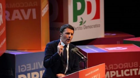 Matteo Renzi's Pd: پوسٹ پورسیلم اور لیٹا حکومت کے درمیان