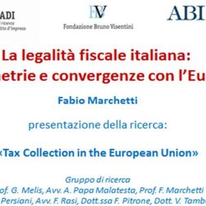 FONDAZIONE VISENNI – Налоги, сколько противоречий в борьбе с уклонением от уплаты налогов