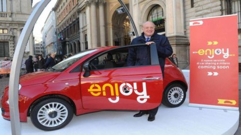 Milano raddoppia il car sharing: arriva quello firmato Fiat-Eni