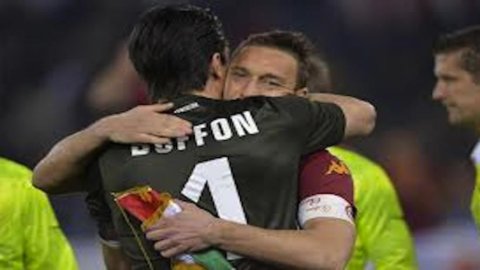 Juve-Roma, el eterno desafío Totti-Buffon