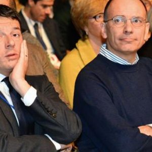 Renzi dan Letta menyukai capon Renzo