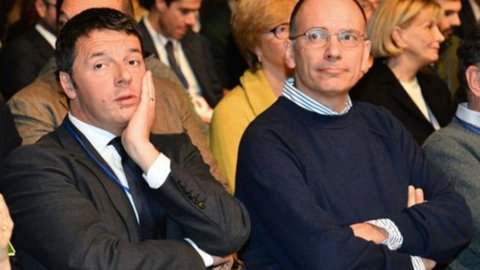 A Renzi y Letta les gustan los capones de Renzo