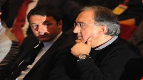 Renzi اور Marchionne، اٹلی کے لیے دو صحت مند جھٹکے