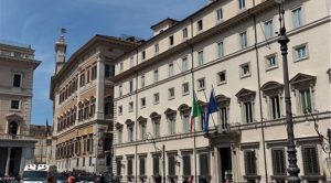 Palazzo Chigi sede del governo italiano