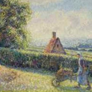 Camille Pissarro “Femme poussant une brouette, Éragny” di Christie's di Paris