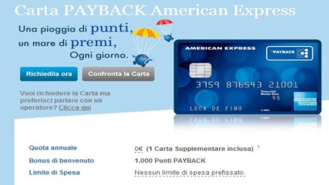 American Express-Payback: a new credit card is born that rewards every purchase