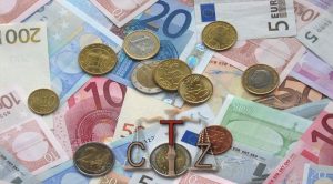 Monete e banconote in euro