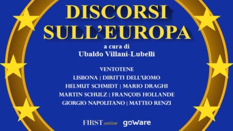 EBOOK FIRSTONLINE-GOWARE – Discorsi sull’Europa, da Altieri Spinelli alla crisi di oggi