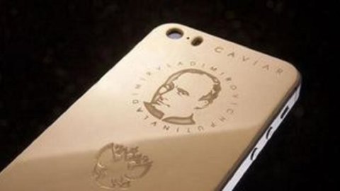 Caviar Itália: nasce o Iphone de Putin, em ouro 18 quilates