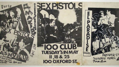 Jamie Reid inventore della grafica dei Sex Pistols in mostra alla Galleria Civica di Parma