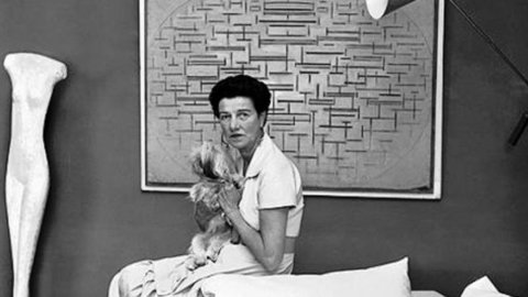 Venedig, Peggy Guggenheim feiert ihren 116. Geburtstag