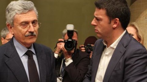 Monti-D'Alema، Renzi پر کراس فائر