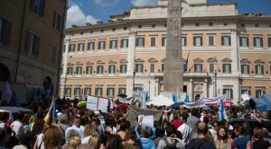 sindacati manifestazione