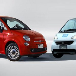 Car2go-Enjoy أو Smart مقابل Fiat 500: تحدي مشاركة السيارة الذي يحبه سائقي سيارات الأجرة أيضًا