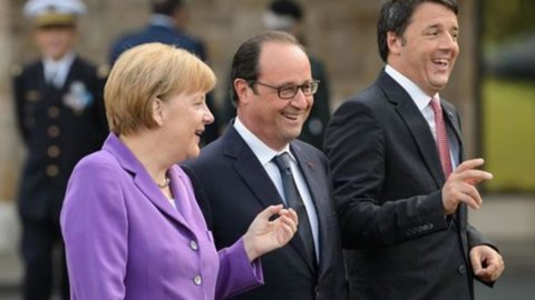 Renzi, Merkel, Hollande: lunedì a Ventotene