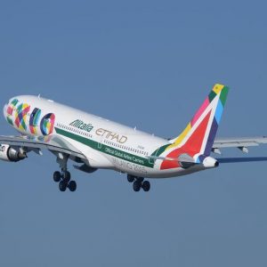 Alitalia-Etihad, iată aeronava cu un livre special pentru Expo 2015