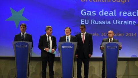 Gas, winterfest: Einigung zwischen Russland und der Ukraine