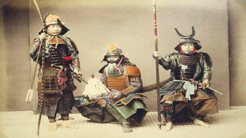 Giappone, armature samurai superlight