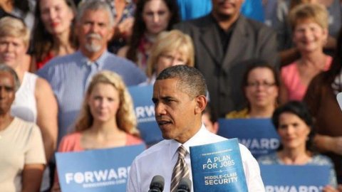 No meio do mandato, Obama observa: "Ansioso para colaborar com os republicanos"