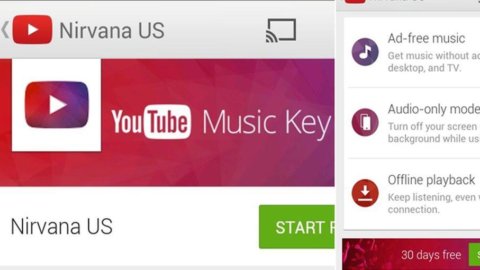 Google lance Youtube Music Key : actualités payantes