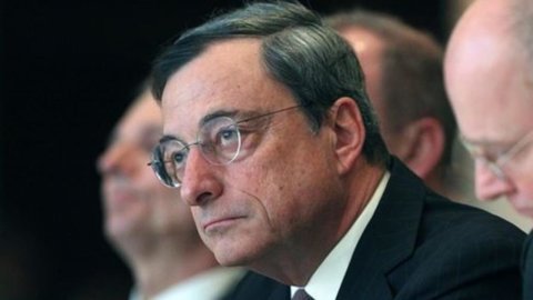 Draghi towards Qe: "Inflation must immediately rise again, ECB ready but it is also up to the governments"