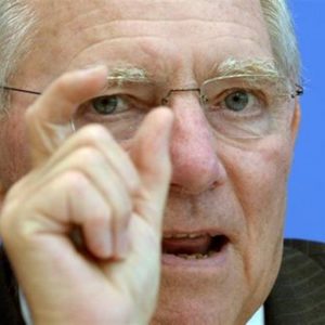 Schäuble bleibt nüchtern: Die expansive Geldpolitik macht Probleme