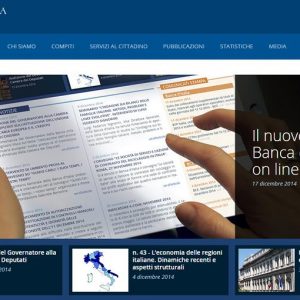 Bankitalia, il nuovo sito è online: via Nazionale punta su social e mobile