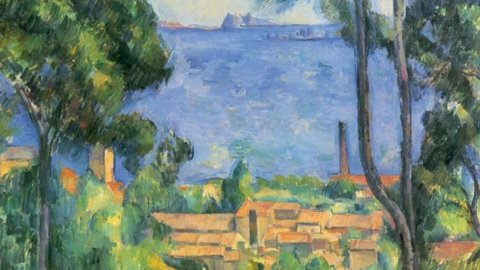 Londra/Christie'nin Paul Cézanne imzalı “Vue sur L'Estaque et Le Château d'If” adlı eserinin tahmini değeri 10-15 milyon euro
