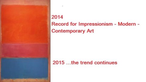 Art : 2014 confirme la tendance vers l'art contemporain et les œuvres historicisées