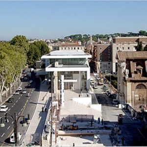 Museum Rom/Ara Pacis, von der Nachkriegsarchitektur bis heute