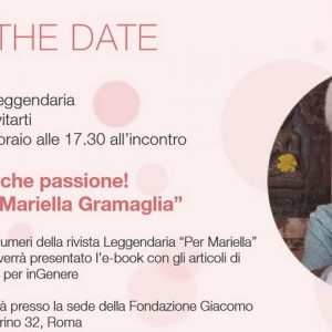 “La politica, che passione!”, convegno a Roma nel ricordo di Mariella Gramaglia