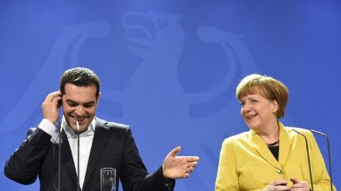 Merkel and Tsipras towards truce