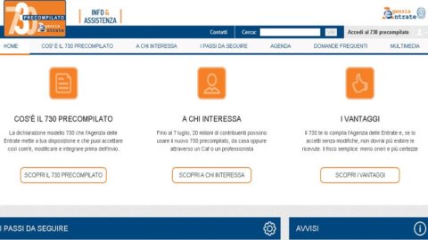 Guida al 730 precompilato: un sito, un decalogo e i video su YouTube