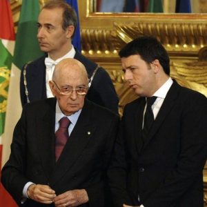 RENZI VE NAPOLITANO - Italicum yol ayrımında: ya olduğu gibi onaylanır ya da sonsuza kadar batar