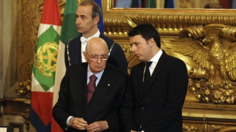 RENZI Y NAPOLITANO - Italicum en la encrucijada: o se aprueba tal cual o se hunde para siempre