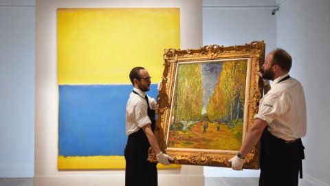 New York, Sotheby's to auction two million-dollar works by Rothko and van Gogh