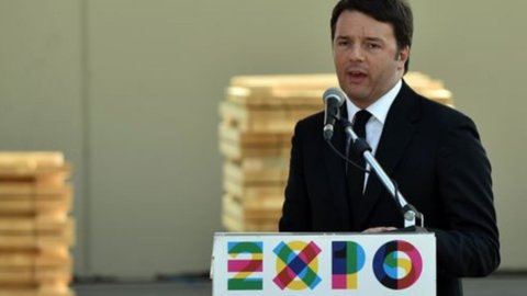 2015. Mai, Tag der Arbeit im Zeichen der Expo XNUMX: heute die Einweihung mit Renzi