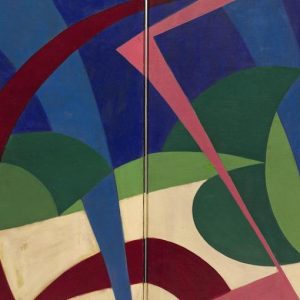 New York/Sotheby’s: aggiudicato a 1.090.000 USD il paravento con linea di Velocità di Giacomo Balla