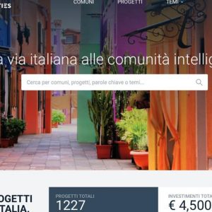 Orașe inteligente italiene: site online cu 1227 de proiecte inovatoare utile pentru municipalități și cetățeni